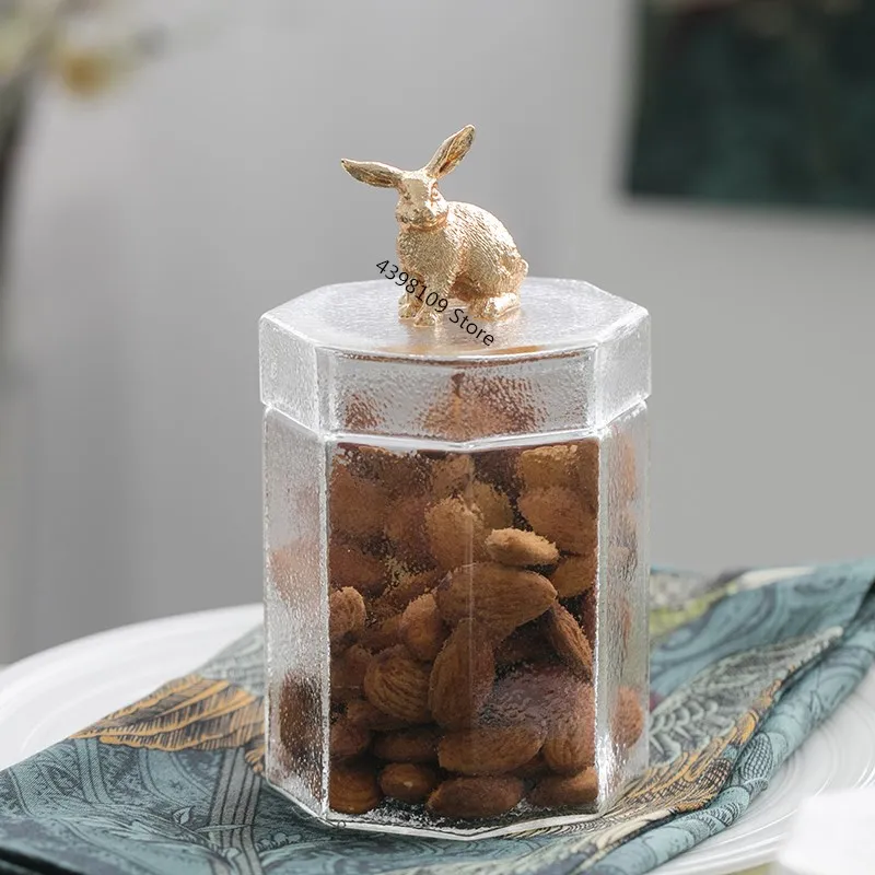 Не содержащее свинец стекло бак для хранения пищевая бутылка с милыми животными