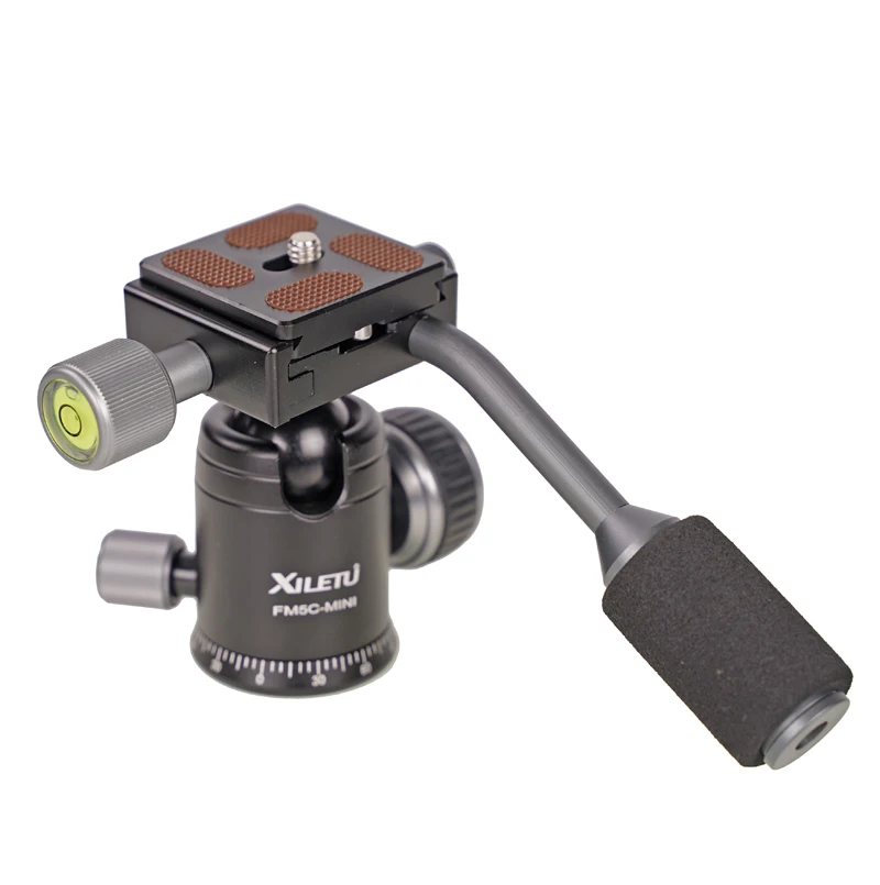 Шариковая головка штатива XILETU FM5C из алюминиевого сплава с быстроразъемной