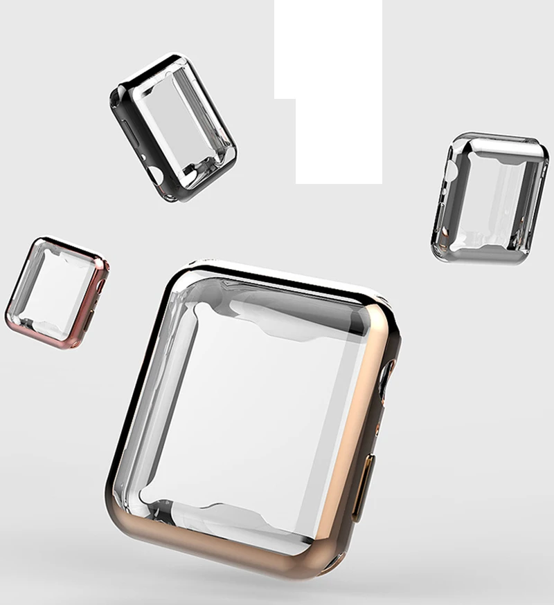 Чехол для Apple Watch Band 42 мм 38 iWatch 3 2 1 рамка защитный чехол бампер из поликарбоната с