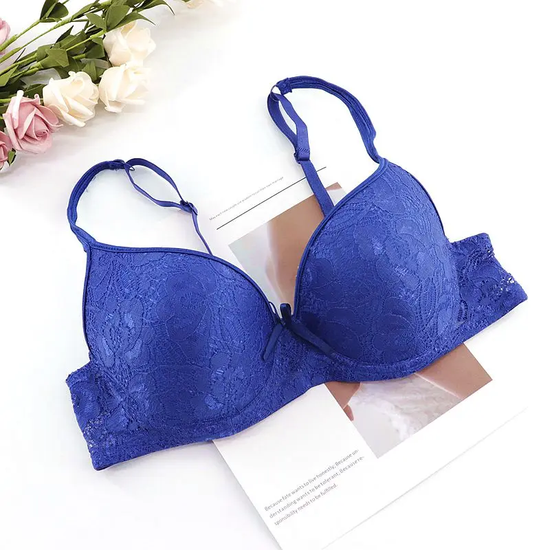 Dark Blue Beauwear тюльпан кружевной бюстгальтер с эффектом «пуш-ап» флирт Деми спортивный бюстгальтер для девочек переходного возраста от Для женщин Размеры 34B 36B 38B 38C 40B 42C 44B 44C 46B 46C 48B 48C 50B 50C - Цвет: Dark Blue