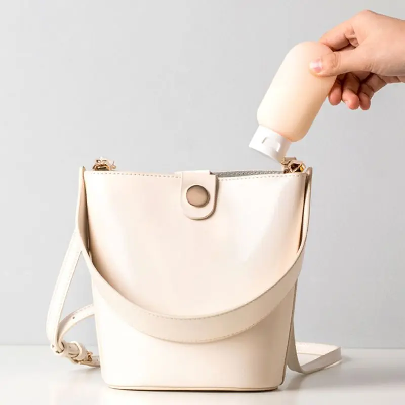 

Travel Size Bottle Lotion 1.5oz Refillable Travel Size Bottle Cream Shampoo Lotion Soap (3 Pack) All-Purpose Cleaner