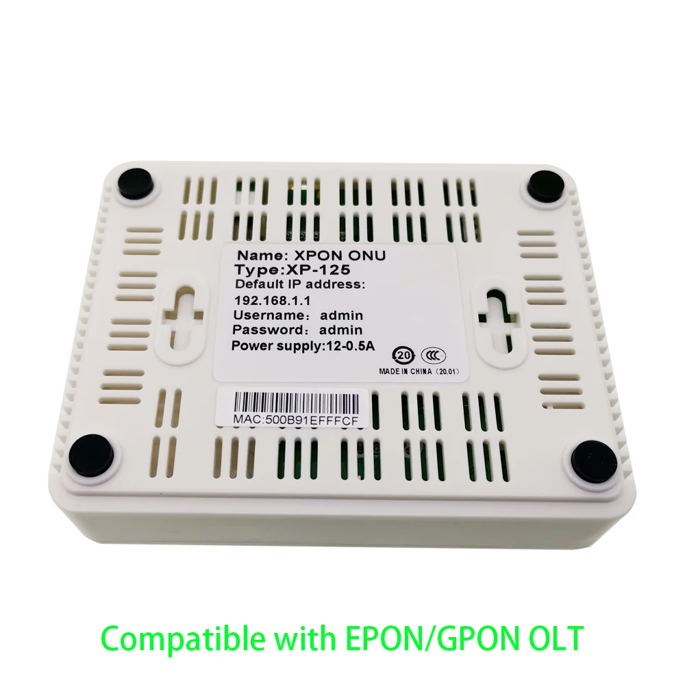 10 шт. XPON APC волоконное устройство для пользователя ONU 1GE GPON EPON 1 порт ONT 1G RJ45 OLT 25G Gpon