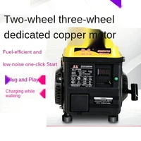 electric vehicle range extender three wheel battery car variable frequency small gasoline generator 48v 60v 72vfree installation
