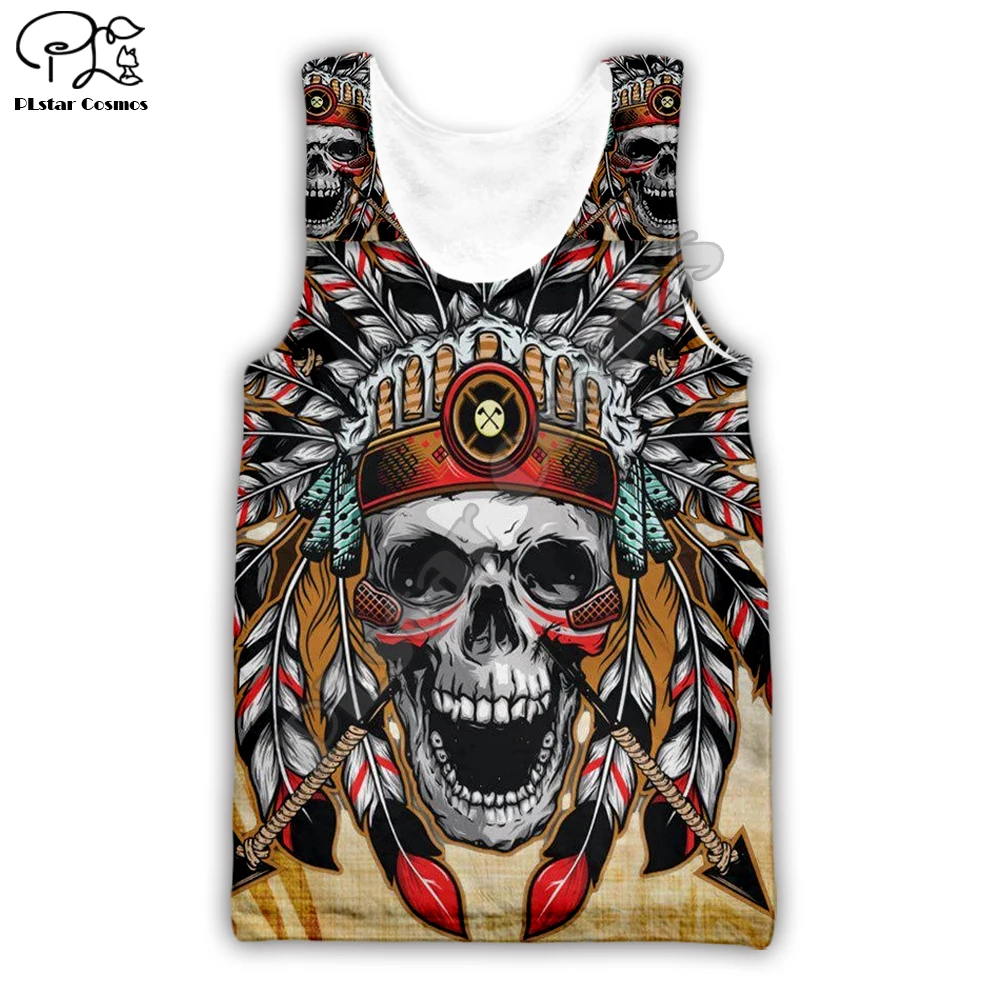 Майка рыцари-темплары для мужчин и женщин повседневная безрукавка с 3d черепом