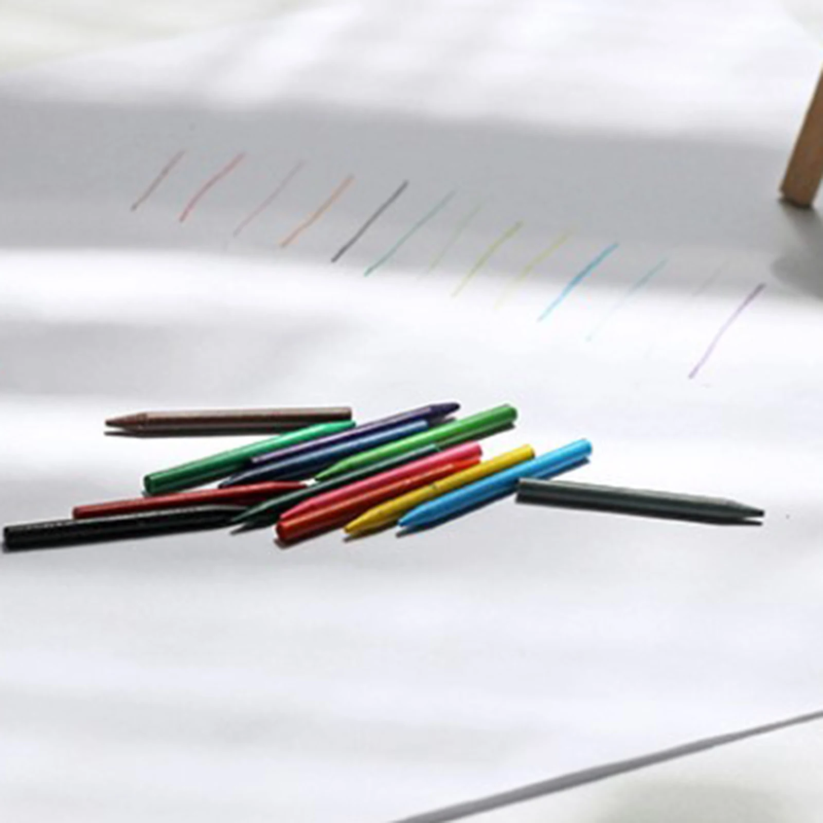 

13x 1/12 Doll House Mini Color Crayon Baby Doll Room Scene Supplies Scenery