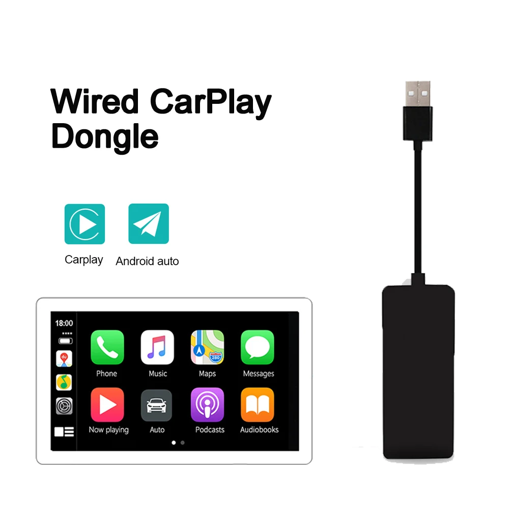 Carlinkit CarPlay /Android автомобильный ключ Carplay для экрана системы Android смарт ссылка с