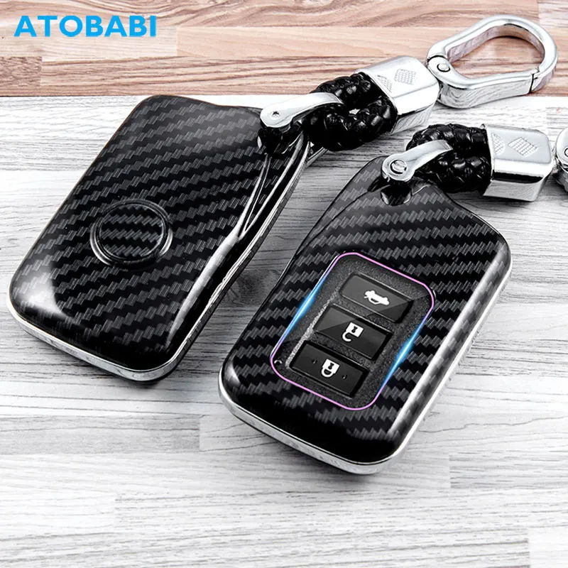 

Автомобильные чехлы для ключей ATOBABI из АБС-пластика для Lexus ES300, ES330, ES350, IS300, IS250, IS350, LS460, RC200, RC350, GS300T, GS350, GS450H, умный пульт дистанционного управл...