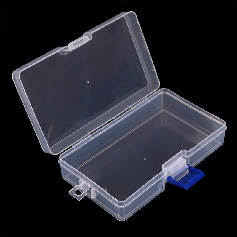 

High quality Plastic Clear Parts Storage Box Jewelry Craft Container Organizer Case
