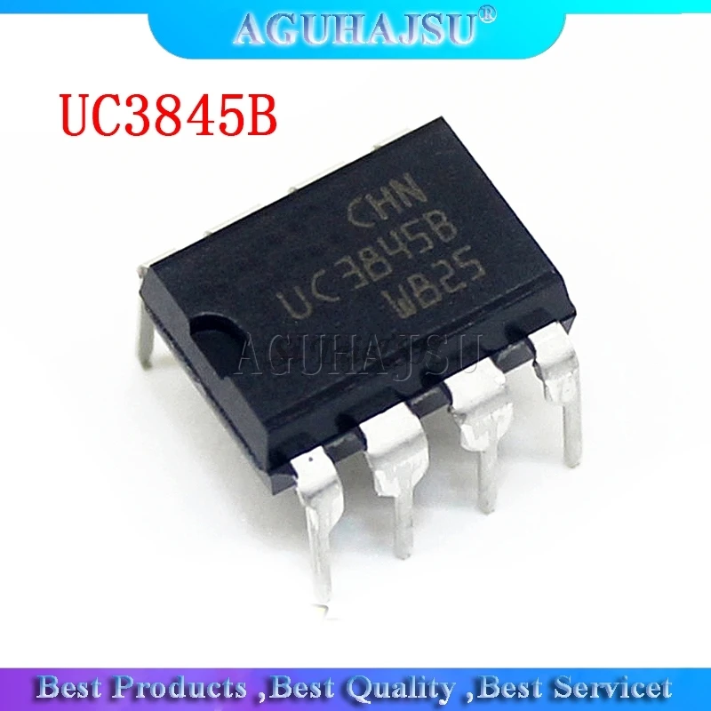 10 шт. UC3845B UC3845BN DIP8 UC3845 DIP новый оригинальный | Электронные компоненты и