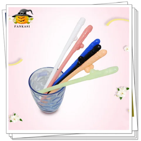 Spoof Fun цельный человек холостяк вечерние цветная трубочка Бар ночной клуб