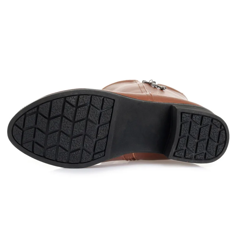 Fujin/шерстяные зимние сапоги Женская теплая обувь из натуральной кожи на плоской