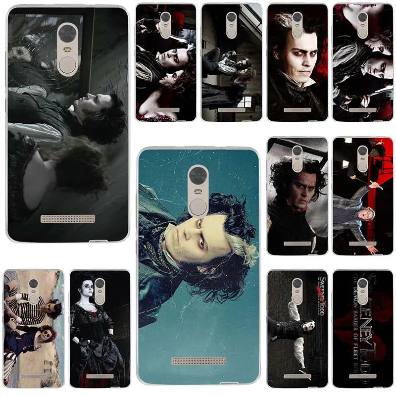 Мягкие силиконовые чехлы Sweeney Todd из ТПУ для телефона Xiaomi mi Red Note 3 S 4 4X 4A 5 5S 5A 6 6X 6A 8 A1