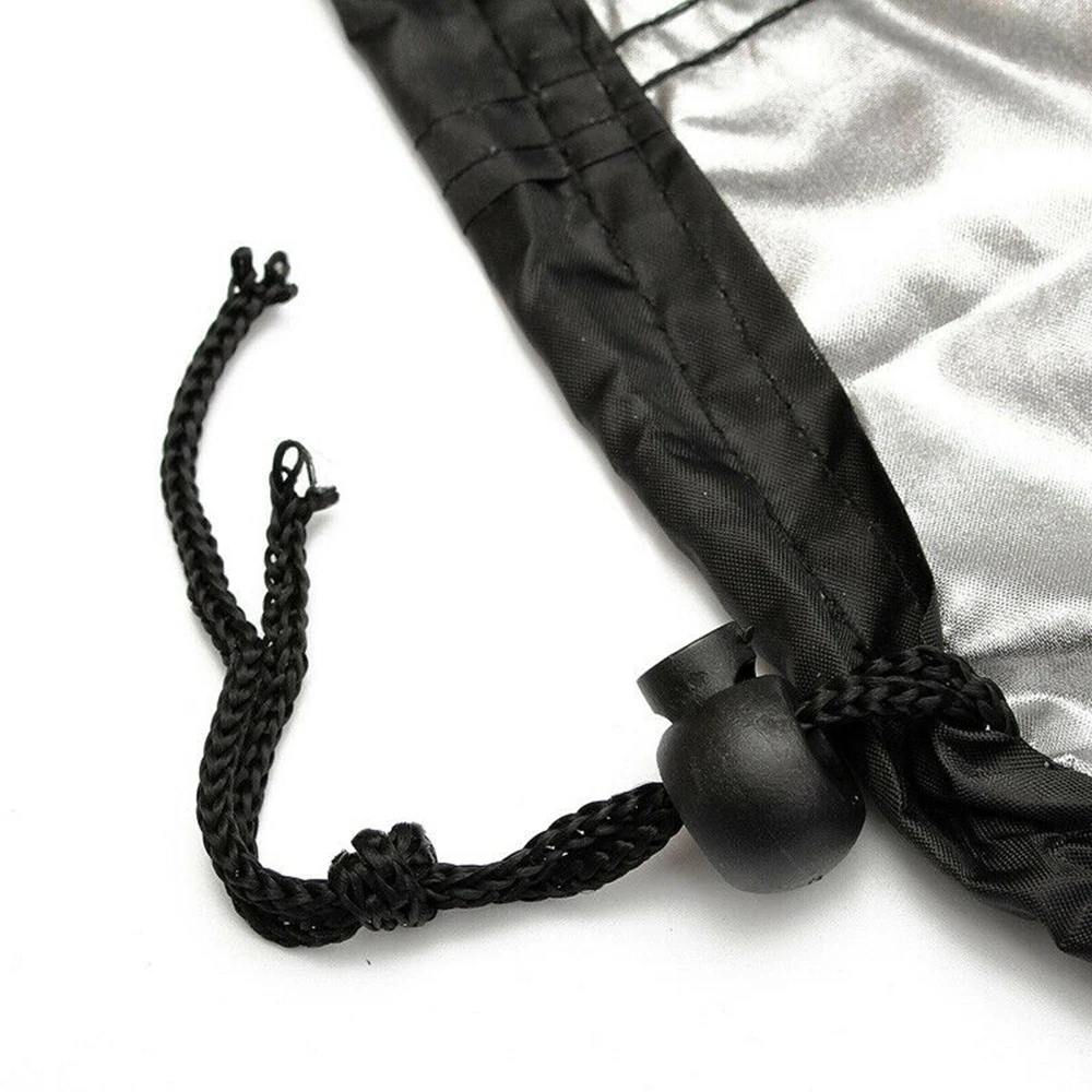 Сад патио круглый огонь яма крышка водонепроницаемый УФ протектор гриль барбекю