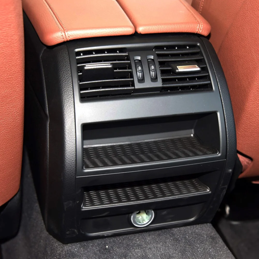 

Чехол для консоли, оригинальные детали, решетка, задний центральный выход, портативные украшения для автомобиля для BMW F10 F18 11-17 RHD