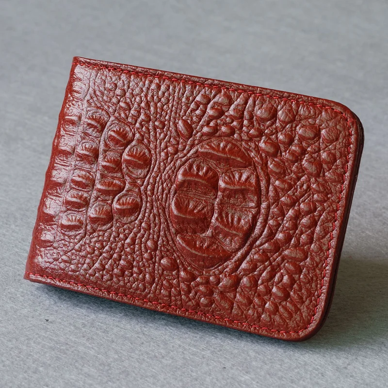 Мужской/женский чехол для водительского удостоверения кошелек из крокодиловой