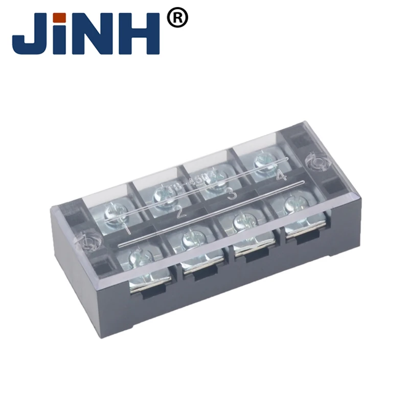 

Hot Selling Terminal Block Barrier Electric Dual Row Screw Power Distribution Wire Connector