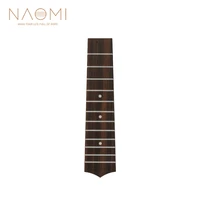naomi rosewood ukulele fretboard 21 inch uke fingerboard 12 frets white dots inlay diy ukulele accessories