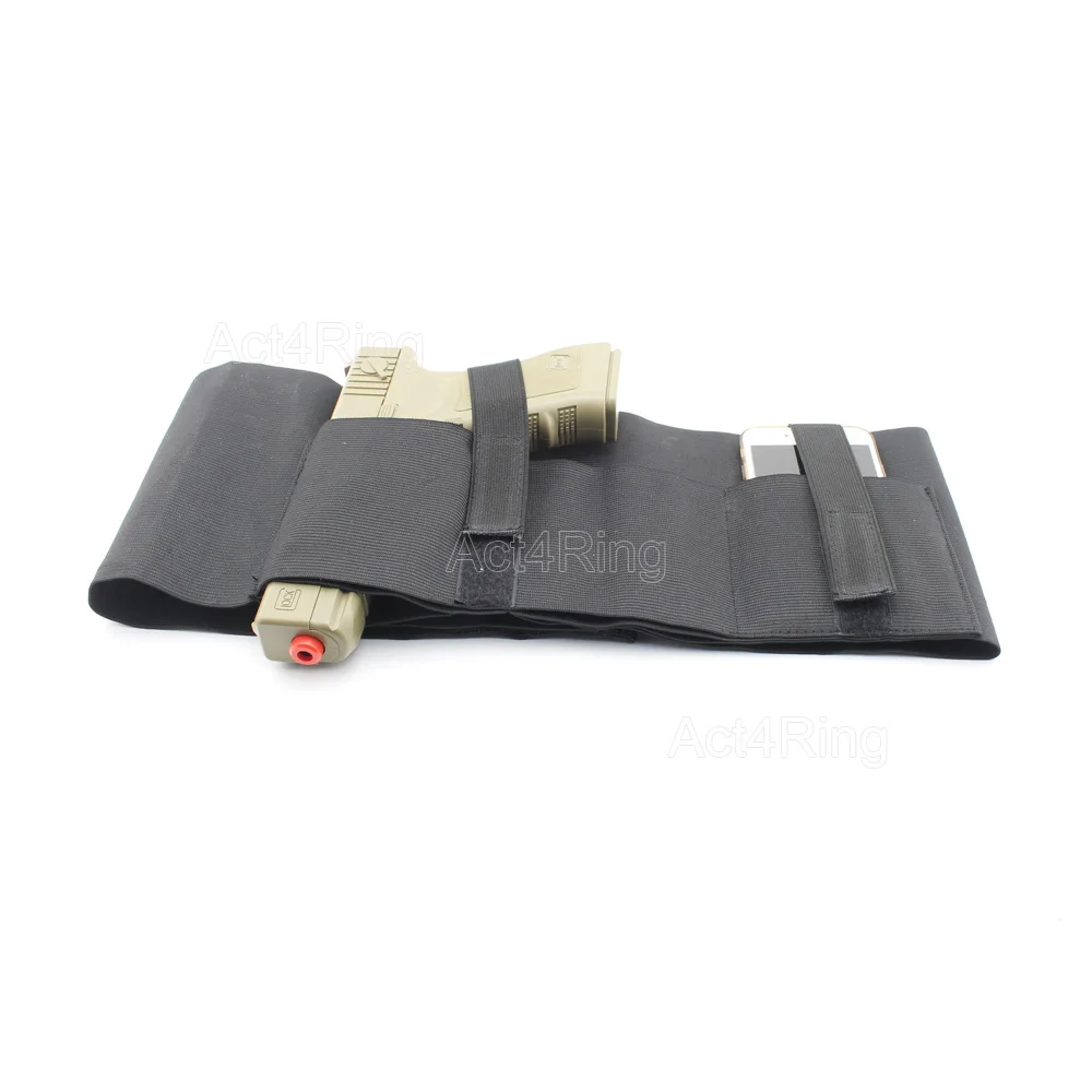 Универсальная кобура на талию для скрытого ношения с карманом магазина и 2