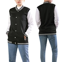 new fashion solid casual stand collar sweater jackets baseball uniform baseball sport jacket coat with pocket men women autumn
