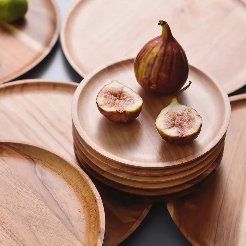 Деревянная гайка в японском стиле фоторамка для фруктов Современная двойная