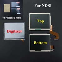 yuxi replacement top upper lower bottom lcd display screen touch screen digitizer protective film for nintend dsi for ndsi