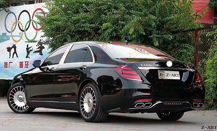 Z-ART пластиковый набор для тюнинга кузова для Mercedes Benz W222- Для AMG S63 Комплект кузова для Mercedes Benz S класс модифицированный Комплект кузова