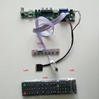 Комплект для ЖК-контроллера LP156WH4, плата драйвера 40-контактного телевизора 1366X768 LVDS, экран, HDMI-совместимый VGA, пульт дистанционного управления, LED 15,6 дюйма, USB AV