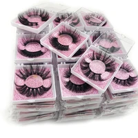 rainsin 102030 pairs free packaging 25mm 5d mink lashes dramatic wholesale makeup fluffy eyelashes 28mm 3d mink lashes vendor