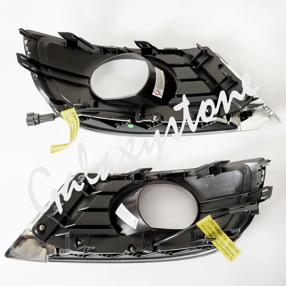 Светодиодные дневные ходовые огни противотуманные фары чехол для Toyota Camry XV40 Sedan