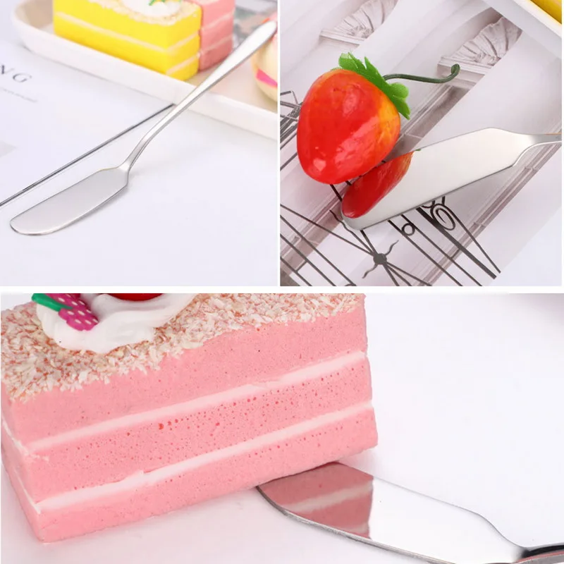 304 Нержавеющая сталь нож для масла и сыра десертное варенье разбрасыватель