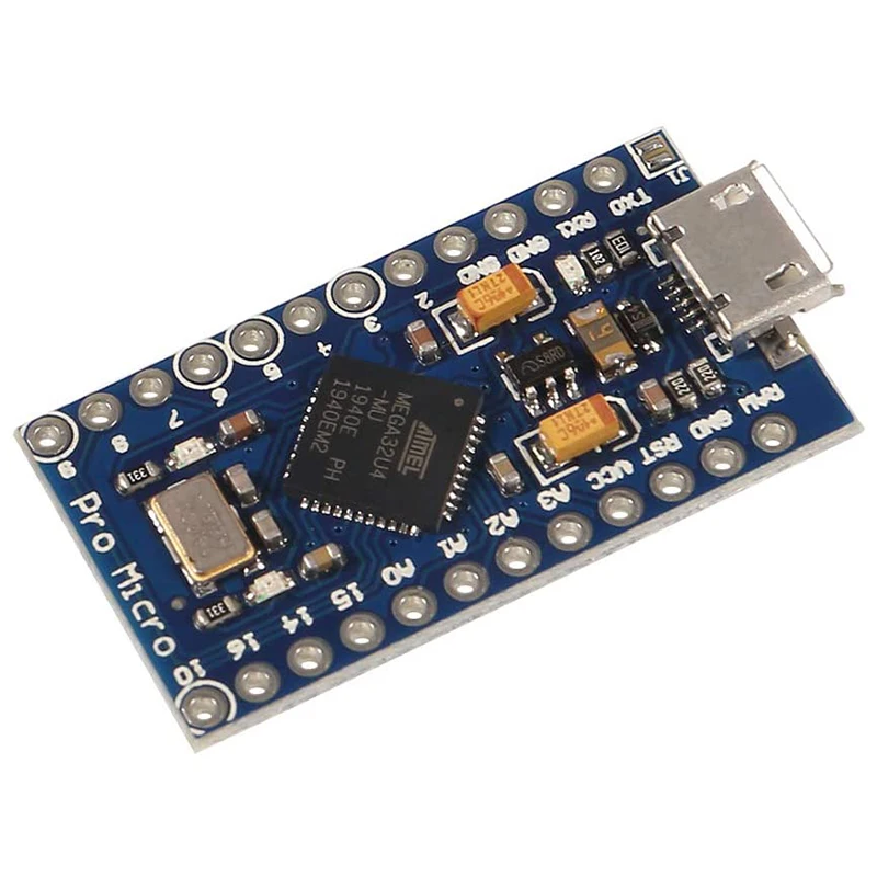 

4 Pack Pro Mini ATmega32U4 5V/16MHz Module Board for Arduino Leonardo Replace ATmega328 Pro Mini