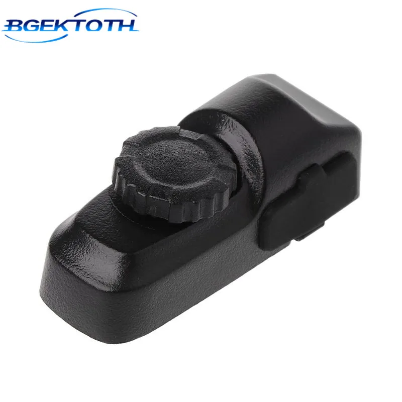 Черный Bgektoth аудио адаптер Разъем для Hytera PD700 PD780 PT580H PD705 PD785 PD782 PD702 рация радио динамик конвертер - Цвет: Черный