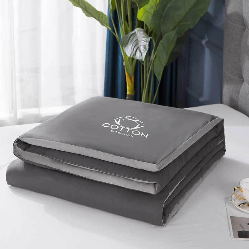 Летнее стеганое покрывало с вышивкой геометрические двойные покрывала для