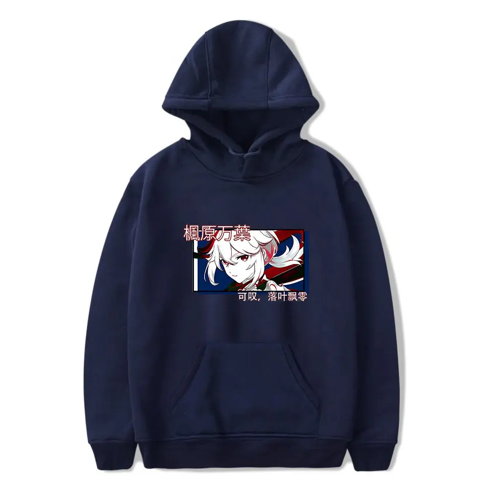

Autumn Winter Hoodies Genshin Impact Hoodie Kaedehara Kazuha Streetwear Tracksuit Cosplay for Men and Women Casual Sweatshirt