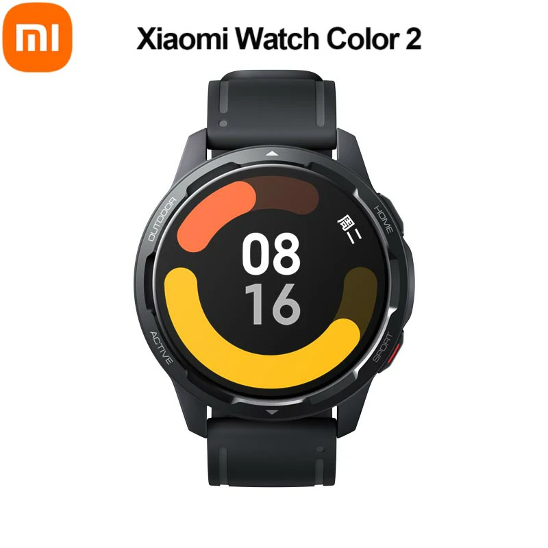 Смарт-часы XIAOMI WATCH COLOR 2 1 43 'ɺMOLED 60 Гц экран 12 дней BatteryLife 5ATM водостойкие для