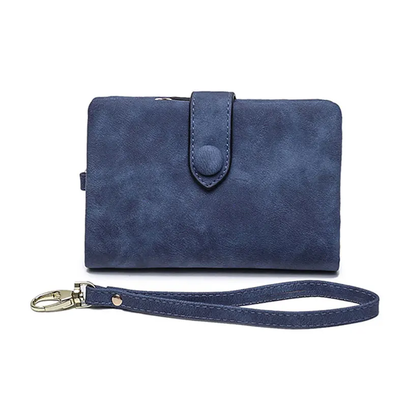 

Chic Tri-Fold Wallet Women Wallets Small Fashion PU Leather Purse Women Ladies Card Bag K2