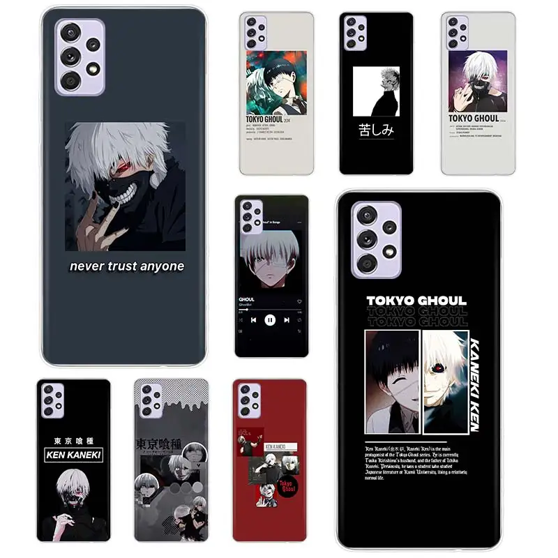 

Tokyo Ghoul Trendy Anime Case Coque For Samsung Galaxy A52 A51 A71 A50 A12 A22 A32 A42 A72 A70 A21S A41 A40 A30 A11 Cover Funda