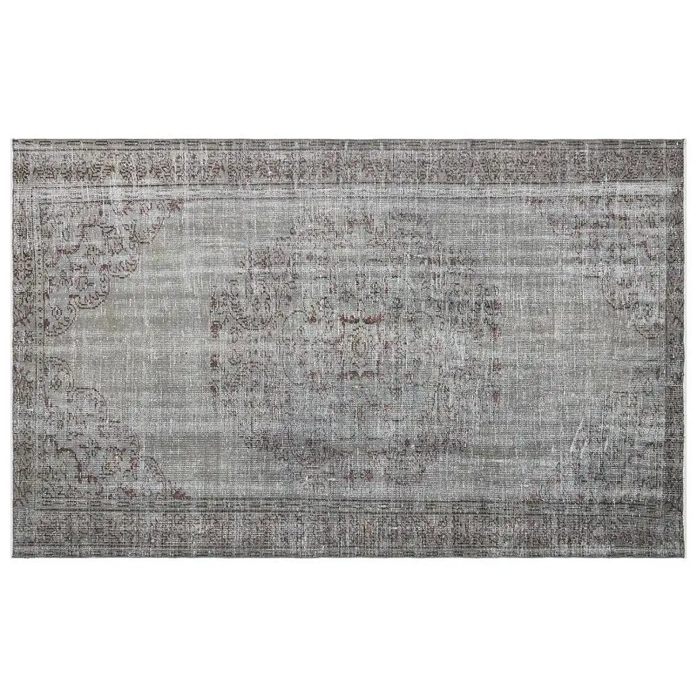

Gray Wool Rug, Handmade Area Rug, Home Decor Accessories 10135