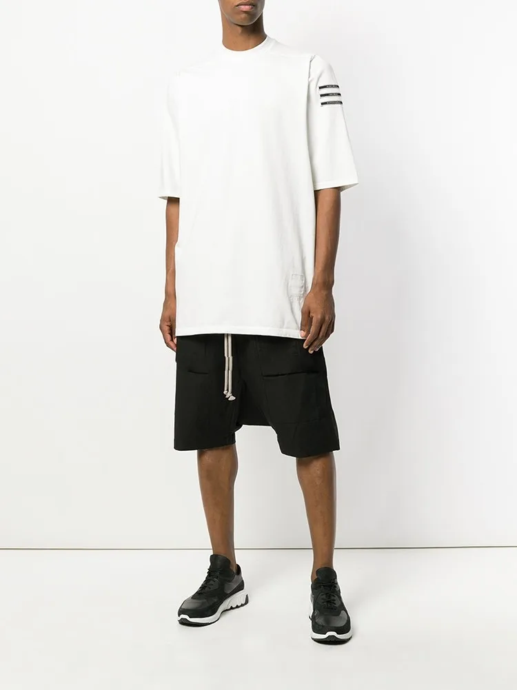 

New 2020 Summer Casual Shorts Men Tooling Multi-pocket Shorts Loose Spliced Knee Length Cool Shorts Tide Singer Costumes