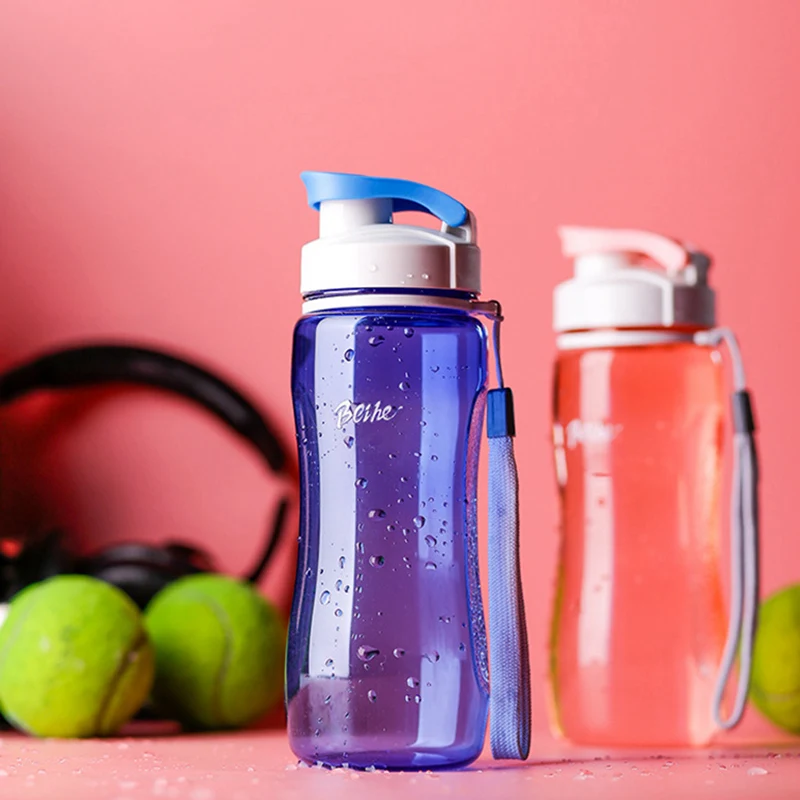 Портативная пластиковая Спортивная бутылка для воды герметичная портативная