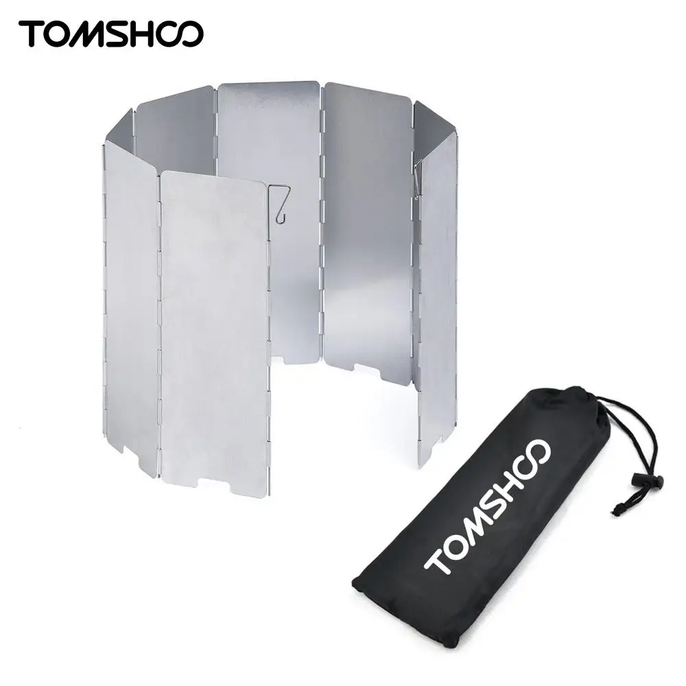 8 пластин DF001 плита ветровой экран экраны Кемпинг печи Ветер щит Складная газовая