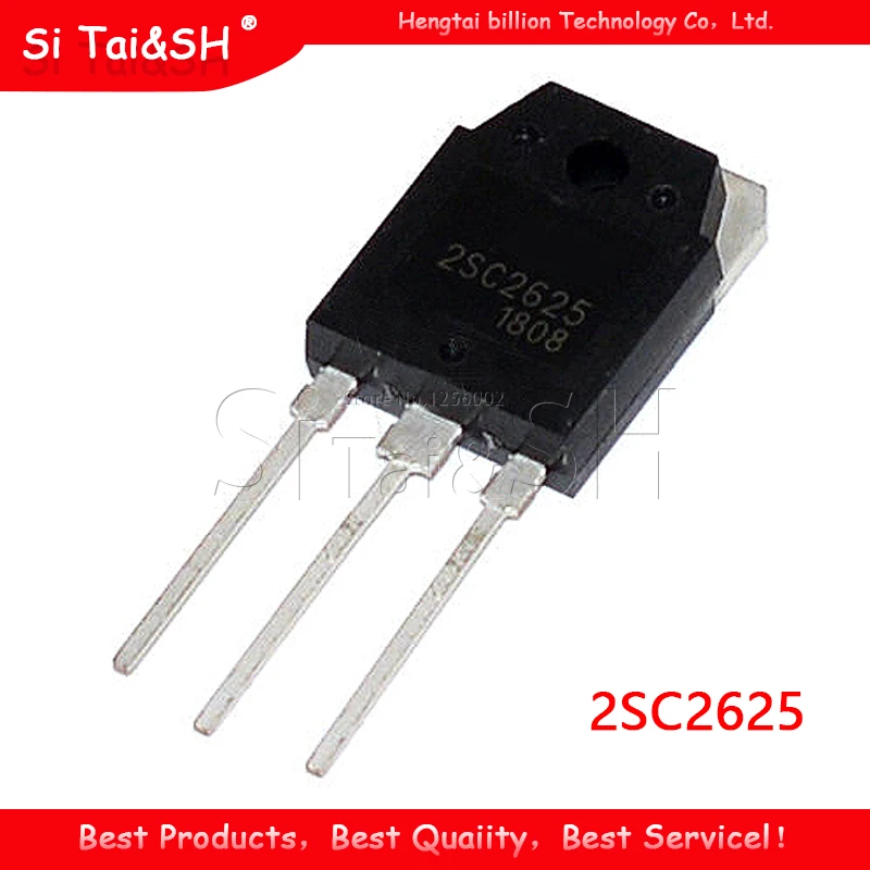 5 шт. 2SC2625 TO-3P C2625 TO3P Силовые транзисторы (10 А 400 В 80 Вт) новые и оригинальные |