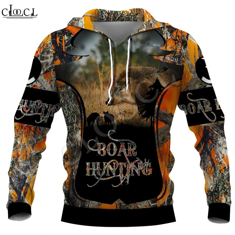 Толстовка в стиле хип хоп для мужчин и женщин свитшот с 3D принтом кабана диких
