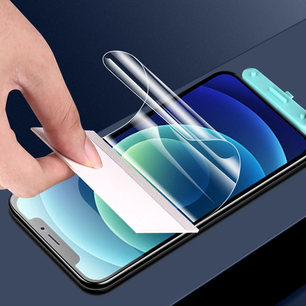 Гидрогелевая пленка для iphone 12 11 Pro Max X XS XR 7 8 6s Plus SE 2020 Защитная экрана на Mini - купить