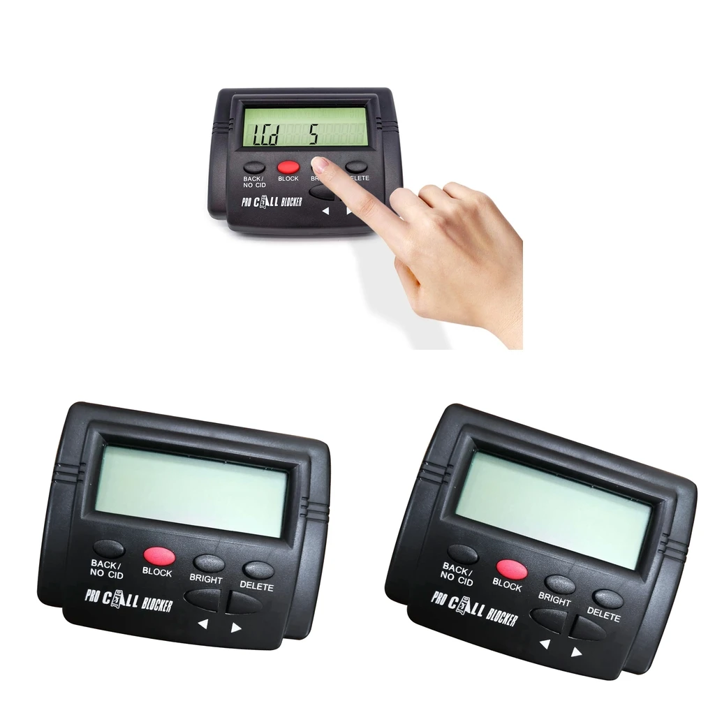 

2pack Multifunction Call Blocker Capacity Incoming Stop Nuisance Calls