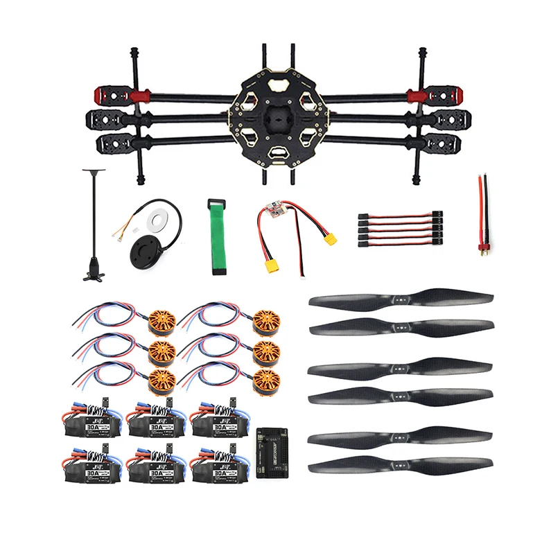 Беспилотный летательный аппарат 6 осевой летательного аппарата Tarot 680PRO рамка 700KV