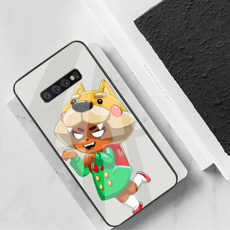 

0 Cartoon Cute Stars Anime Phone Case Tempered Glass For Samsung Note8 9 10 10pro 10plus 20 20ultra S8 S9 10 20 Plus