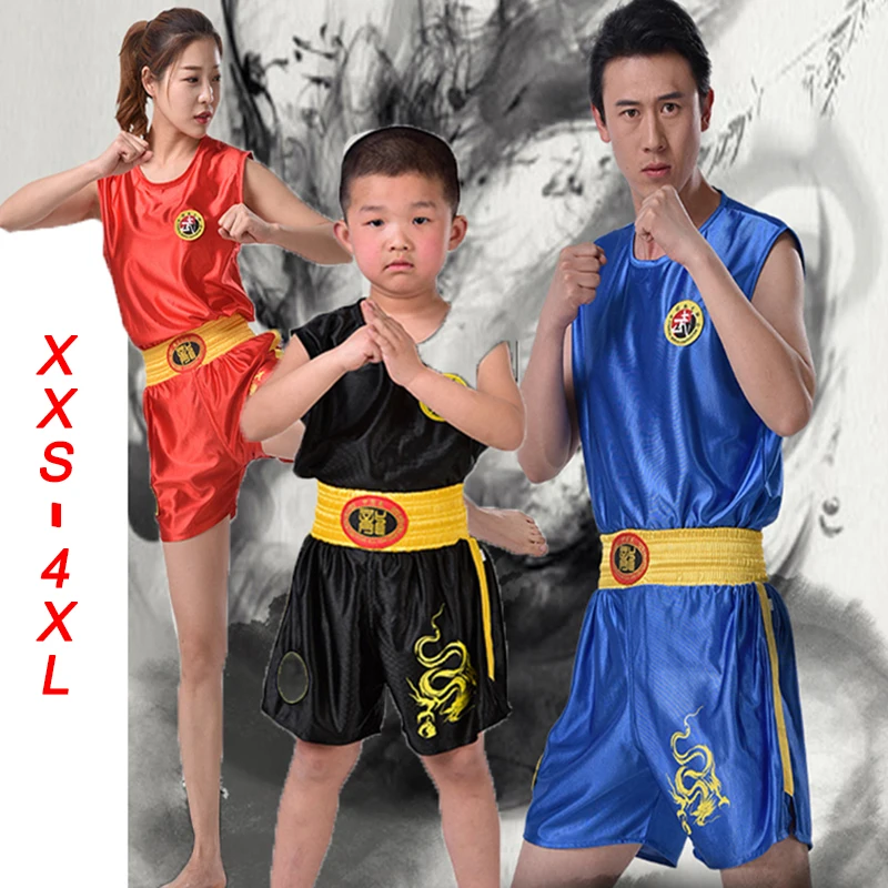 Шорты для бокса с изображением дракона детей и взрослых ростом от 110 до 190 см Муай