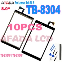 10 PCS 8" For Lenovo Tab E8 8 TB-8304F1 TB-8304F TB-8304 Touch Screen Digitizer Sensor Glass Tablet PC Replacement + Free Tool