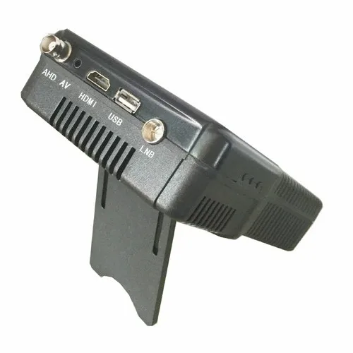 [Натуральная кожа] KPT-255H + AHD TVI CVI DVB-S2 Цифровой спутниковый Finder метр CCTV для камеры с